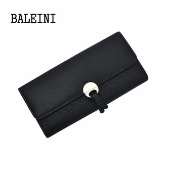 

BALEINI Many Departments Long Wallet Women Brand Ladies Purses Card Holder Zipper Coin & Phone Pocket Female Wallets Clutch HOT