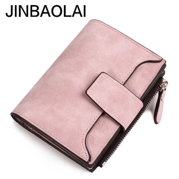 

JINBAOLAI new zipper ladies purse Korean version of the small wallet multi-function AliExpress wallet credit card package