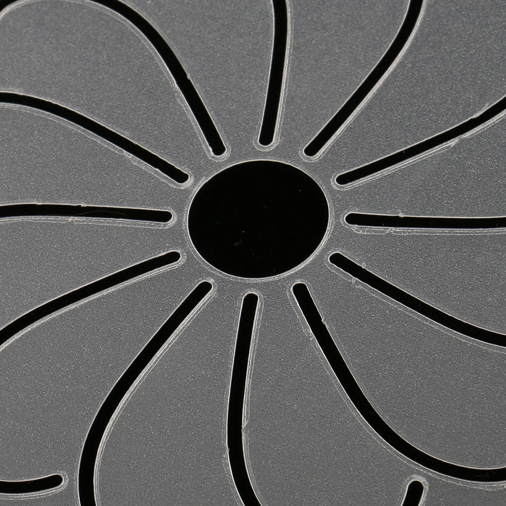 2pcs Flower Design DIY Stencil Plastic Quilting Template for Patchwork Sewing