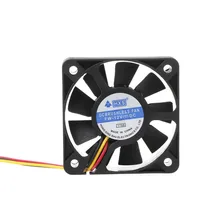 Мини 50 мм x 50 мм x 10 мм DC 12V 3Pin бесщеточный процессорный кулер 9-лепестковая Вентилятор охлаждения 5010