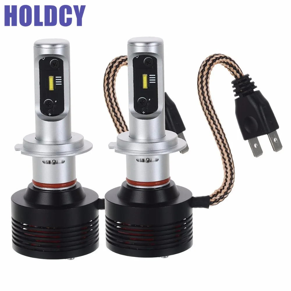 HoldCY H7 LED Car Headlight Bulb 60W 8400lm 6500K ZES Chip All in one