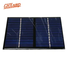 GHXAMP Solar Panel 12V 1.5W DIY Battery Power Charge Module For Phone 115x90mm Polycrystalline Silicon Solar Cell 1PC
