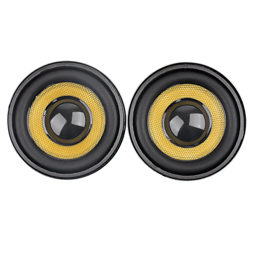 AIYIMA 2Pcs 52mm Mini Audio Portable Speakers 5W Waterproof Glassfiber Full Range Speaker Bluetooth-compatible DIY Home Theater