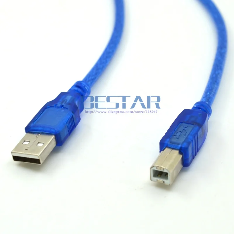 

USB 2.0 Type A Male to B Male Printer Cable Cord Short cable for Printer HUB USB Hard-disk cartridge 25cm 1.8m 6ft 3m 5m 15ft