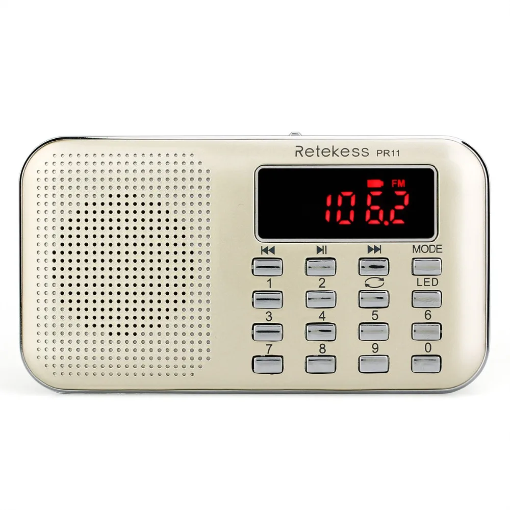 Buy RETEKESS PR11 Mini Portable Radio Digital Tuning
