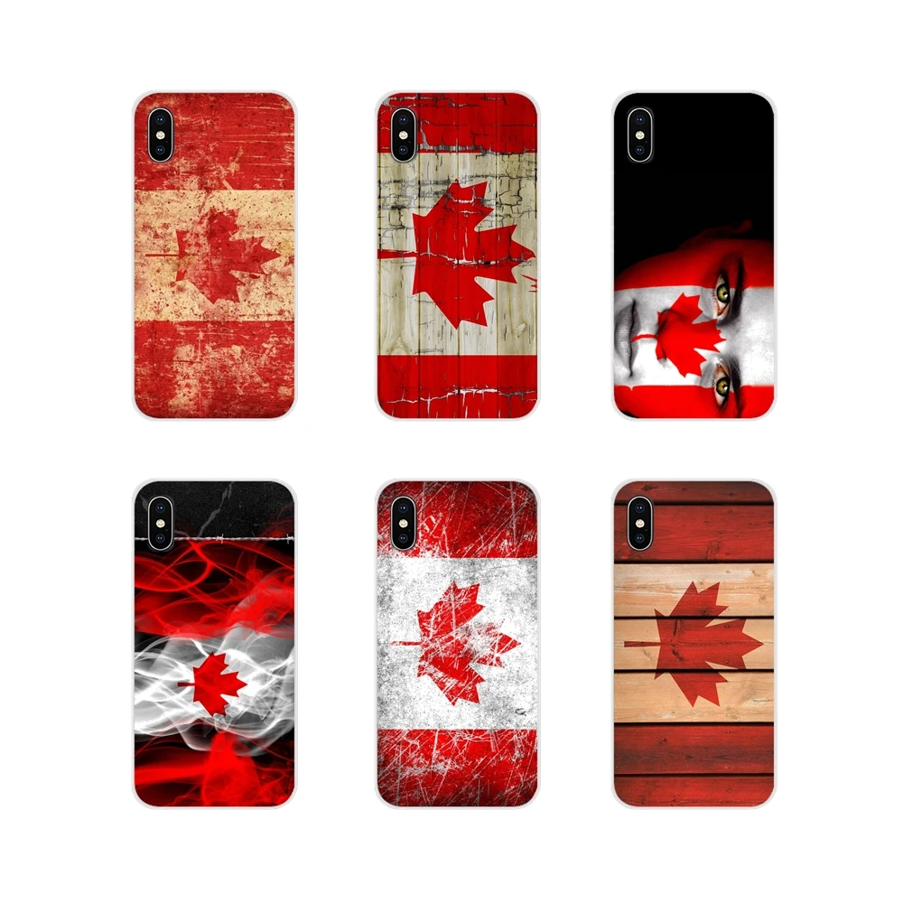 Силиконовые чехлы для Apple iPhone X XR XS MAX 4 4S 5 5S 5C SE 6 6S 7 8 Plus ipod touch канадский