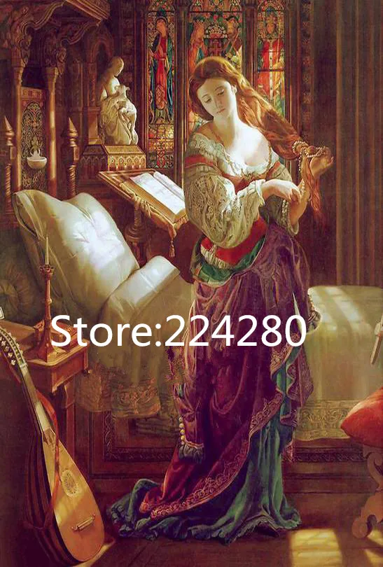 Needlework DIY 18CT 16CT 14CT Cross stitch people sweet Classical beauty Embroidery kits Art Cross-Stitching handmade home decor | Дом и сад