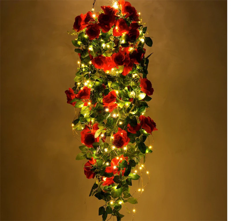 Guirlanda de Natal ao ar Luzes de Fadas a Mais Longa Luz plus Adaptador Levou Luzes da Corda 30 m 50 m 100 m Rua Luz Livre Brancas Quente Estrelado 24 livre luzes de fadas natal branco quente estrelado luz + adaptador