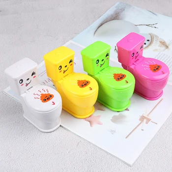 

1pcs Mini Prank Squirt Spray Water Toilet Closestool Joke Gag Toy Surprise Gift