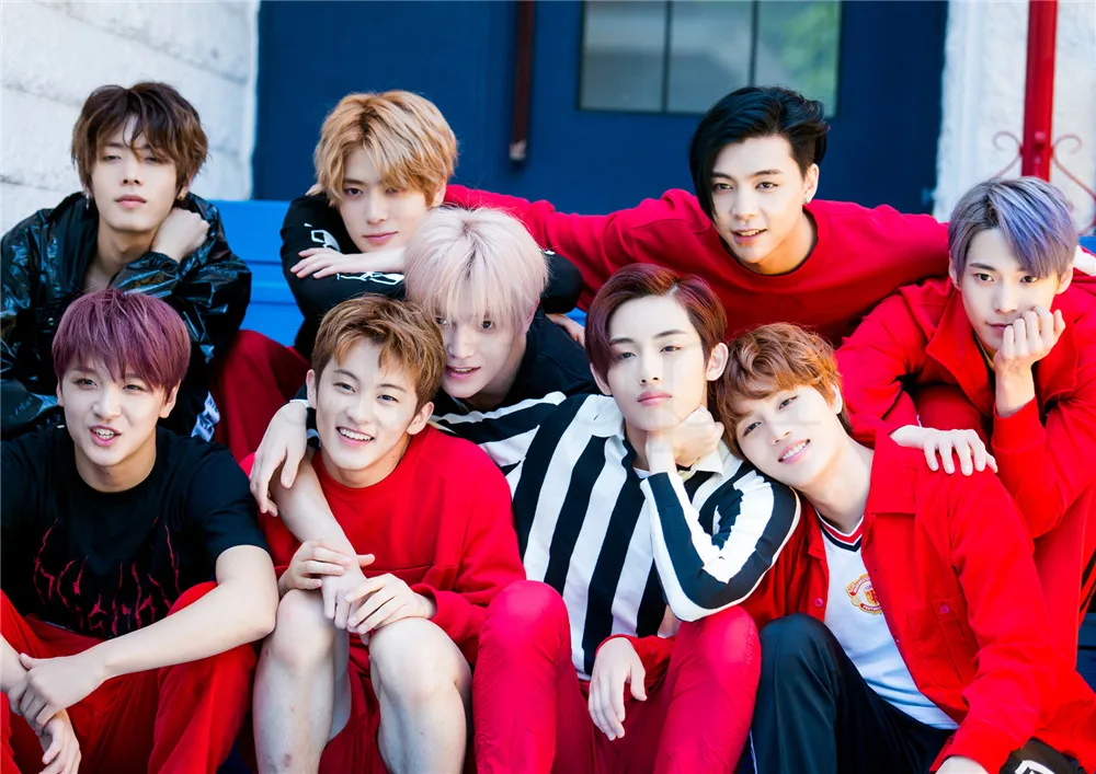 NCT K Pop постеры рок музыка настенные наклейки белая бумага с покрытием печать