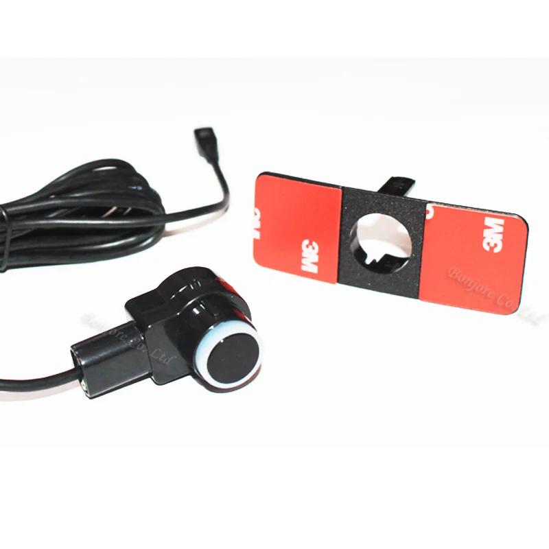 Cena Motoryzacja samochodów Parking czujnik pomocniczy cofania dźwięk alarmu 16mm 12 V 7 kolory odwrócić pomocy + 4 czujniki, darmowa wysyłka