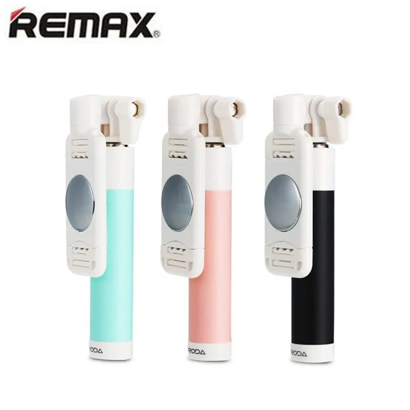 Селфи палка REMAX P6 монопод проводная селфи выдвижная ручная затвор для iPhone Android