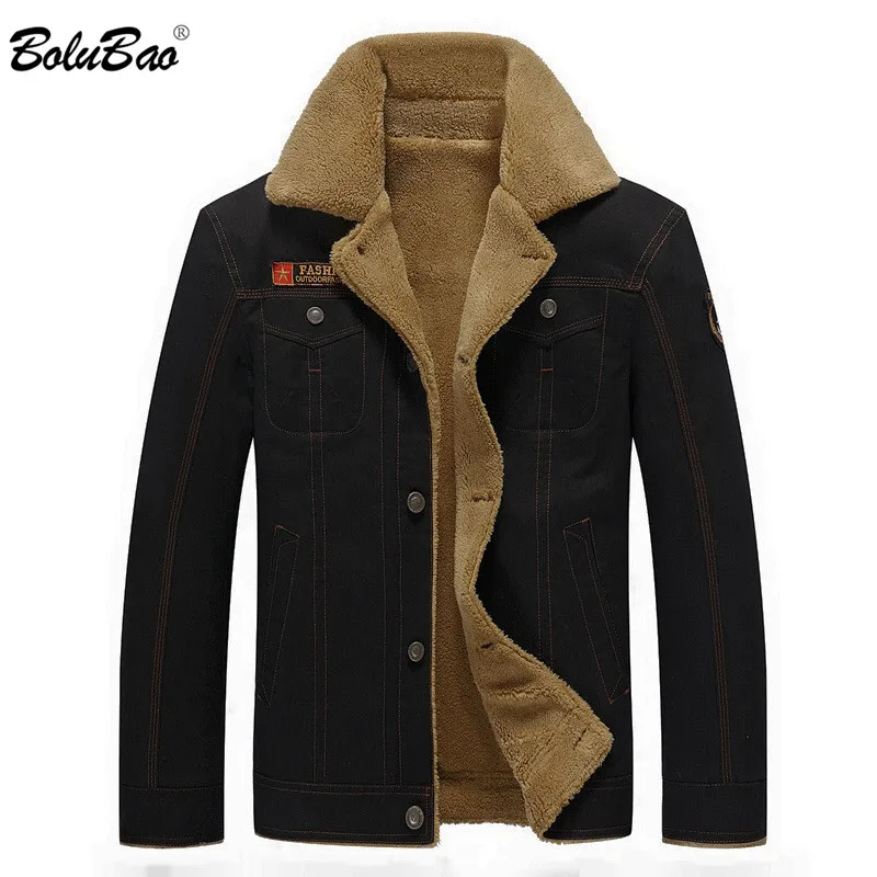 Koop BOLUBAO Mannen Jas Winter Militaire Bommenwerper Jassen Jaqueta Masculina Jas Mens Black Bomberjack Mannelijke
