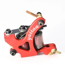 Высоко Качественные катушки тату-машинка красного цвета шейдеров лайнер для татуировки стартер с новым дизайном и постоянных составляет