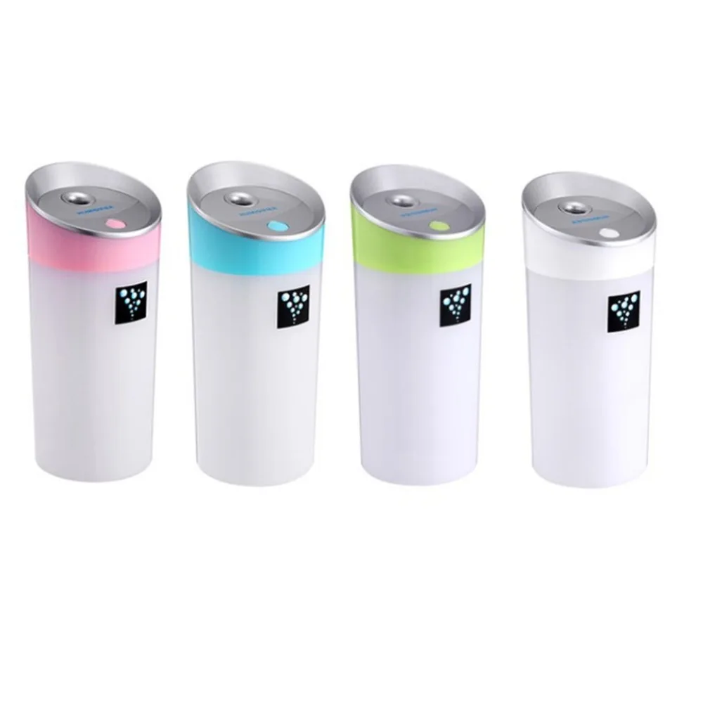 

300ML USB Rechargeable Humidifier Home Office Cup Shape Car Aromatherapy Mist Maker Mini Air Cleaner Humidifier Gifts