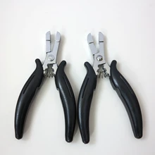 Самая дешевая! Rebond для удаления/щипцы для наращивания волос/fusion rebonds для удаления черных стержней 2 шт./партия