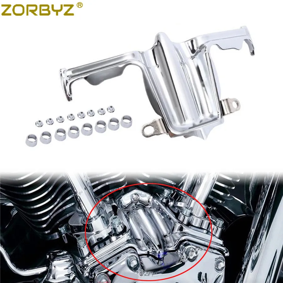 Buy ZORBYZ Motorcycle Chrome Lifter Block Cover Tappet