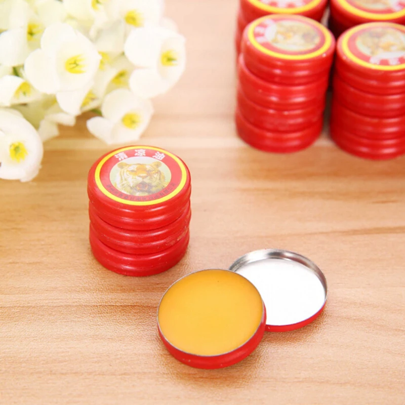

6 PCS Tiger Head Essential Balm Oil Refreshing Mint Essential Oil Peppermint Tiger Oil Relief Dizzy Headache Nausea Influenza Z3