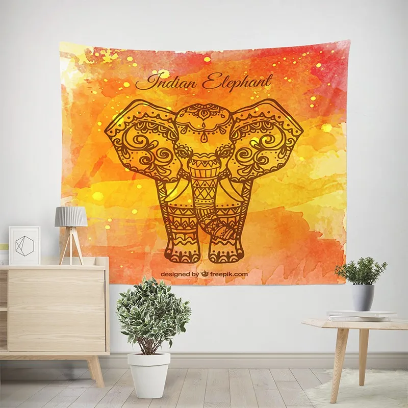 Mandala decorative tapestries wall hanging hippies elephant dormitories sheets tablecloths curtains bohemian. | Дом и сад
