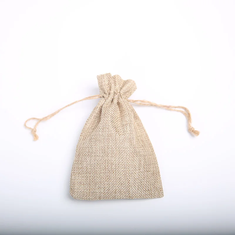 13x18CM Linen Bag Drawstrable Christmas & Wedding Gift Drawstring Bags 10pcs/lot Small Jewelry Flax Fabric Packaging Pouchs 13x18CM Linen Bag Drawstrable Christmas & Wedding Gift Drawstring Bags 10pcs/lot Small Jewelry Flax Fabric Packaging Pouchs