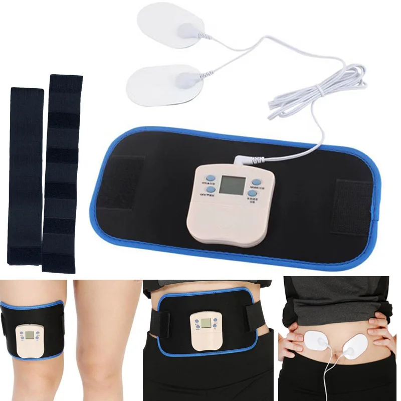 

electric Body muscle neck massager Back Slimming slim massage Belt AB Gymnic Muscle Arm leg Waist Health Care Body building Belt