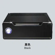 Новое поступление Американский k5 i mini itx htpc алюминиевый чехол для компьютера Видеокарта 200w источник питания