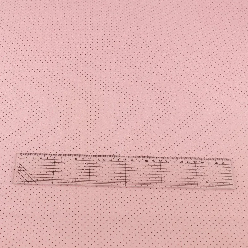 Teramila ткани розовый милый мини хлопчатобумажная ткань в горошек швейная ткань покрытие Домашний текстиль украшения постельные принадлежности одежда лоскутное шитье