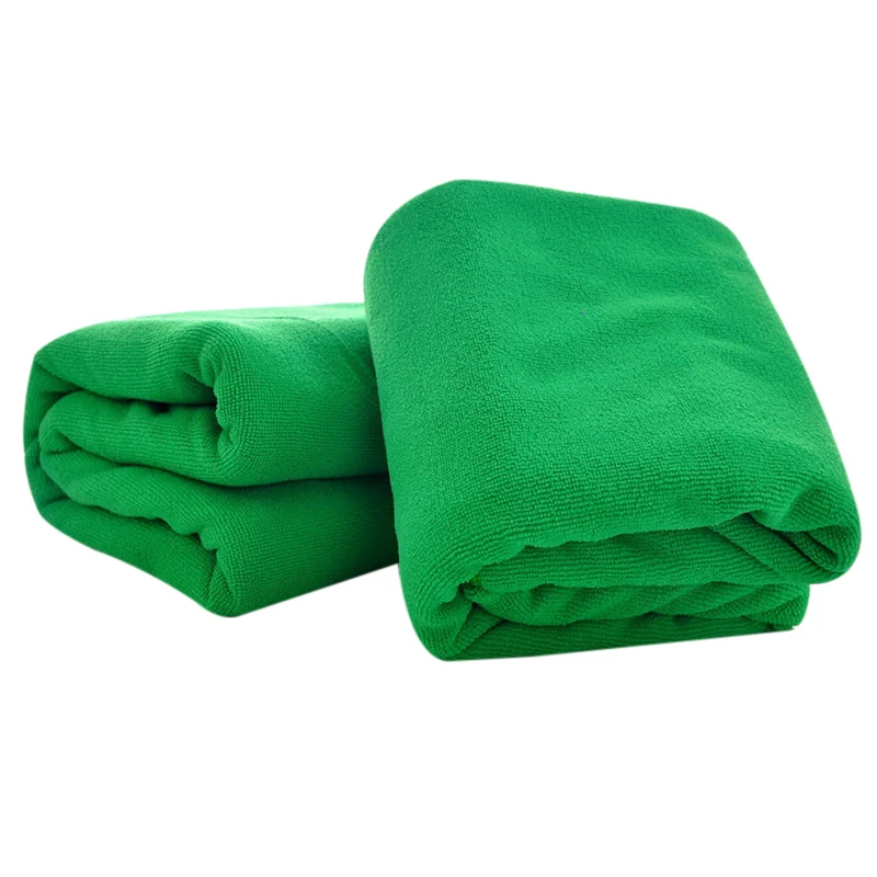 Dark green Urijk Абсорбирующая сушильная Ванна пляжное Полотенца микрофибра мочалки салфетки для бани халаты Купальники душ для очистки лица Красота ванны салона Полотенца Toalha де Prai - Цвет: Dark green