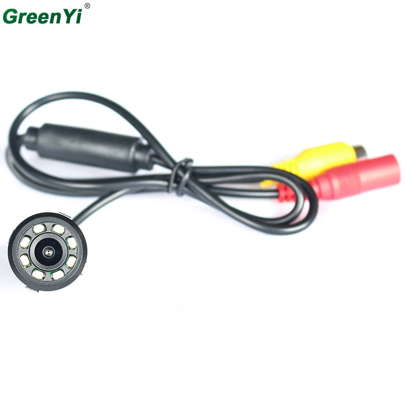 

Vehicle Camer Mini Wide Viewing Angle Waterproof Reverse Backup CCD Car Front / Rear View Camera 480 TV Lines 8 LED Night Vision