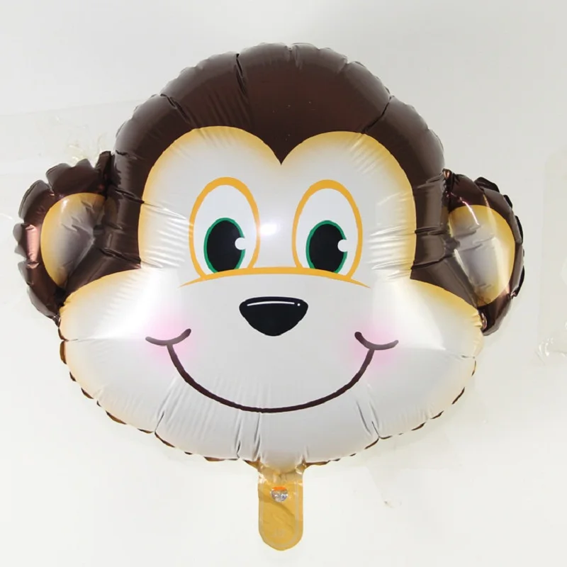 Monkey Balloon 5 Pcs Aluminum Foil Balloons Children's Toys Wholesale