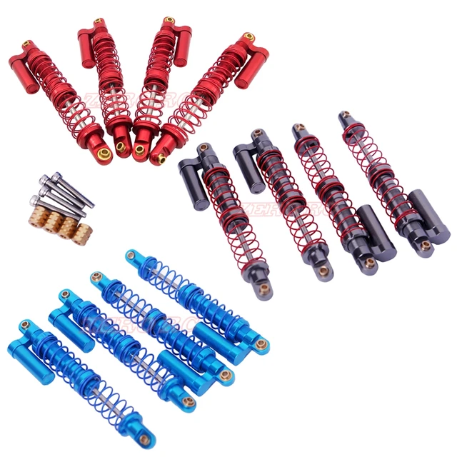 AMK 1/10 Scale Metal Oil-Fillable Shocks 90mm - Hydraulic Damper Suspension For RC Crawler Axial SCX10, TRX4, TRX6 Upgrades - View #3