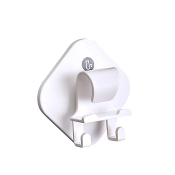 

Bathroom Wall Mount Plastic Washbasin Hanger Robe Hook Shelf Strong Kitchen Basin Organizer Hanging Holder Hooks