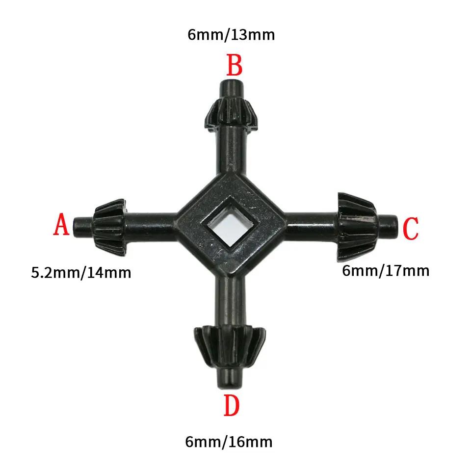 4 в 1 ручная дрель ключ для затягивания сверл патрон Многофункциональный прочный материал из цинкового сплава сверлильный патрон гаечный ключ портативный ручной инструмент