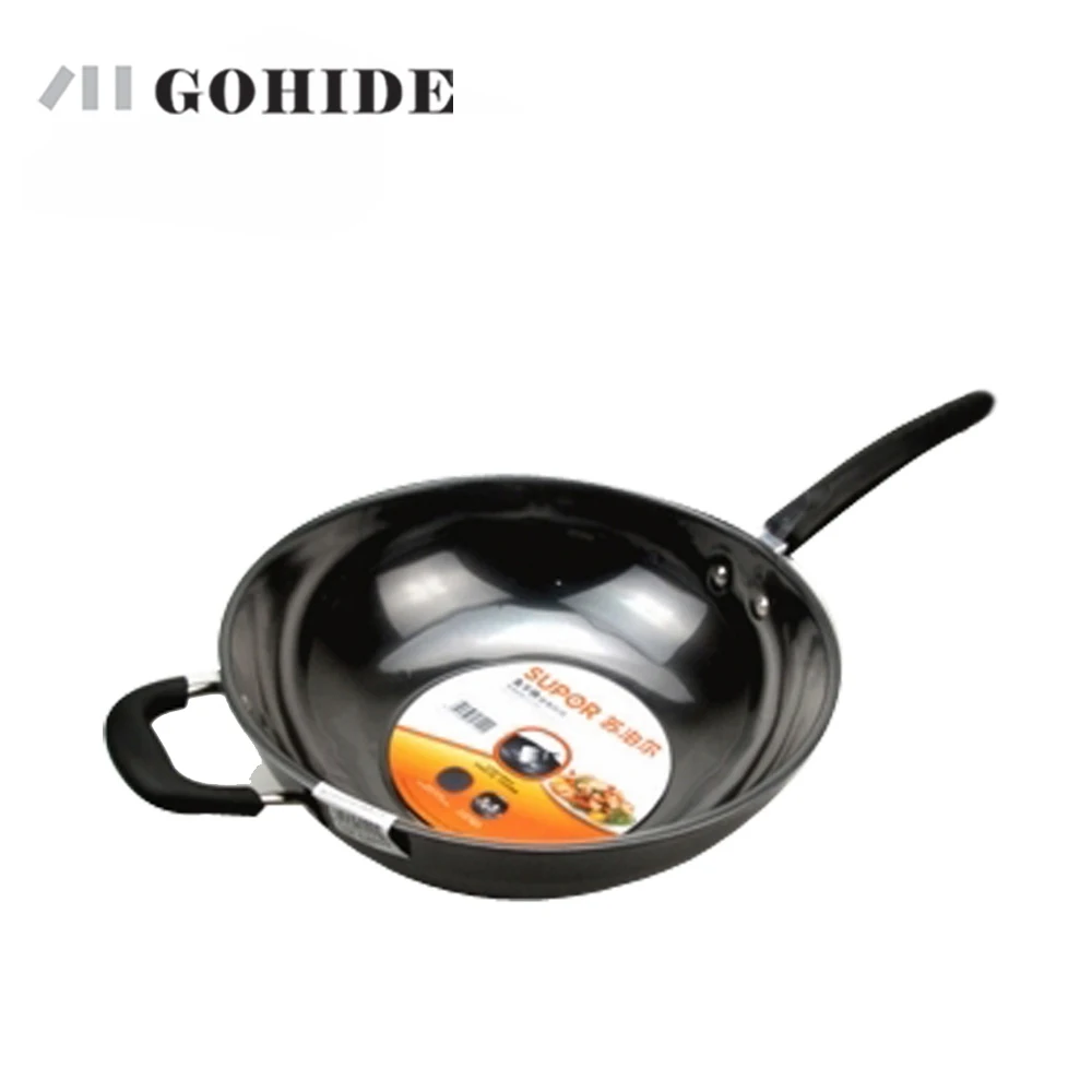

Gohide Non-Coating Wok Fc30t11 Fc32t11 Electromagnetic Furnace General Flapless Uncoated Healthy Wok The Goods For Kitchen