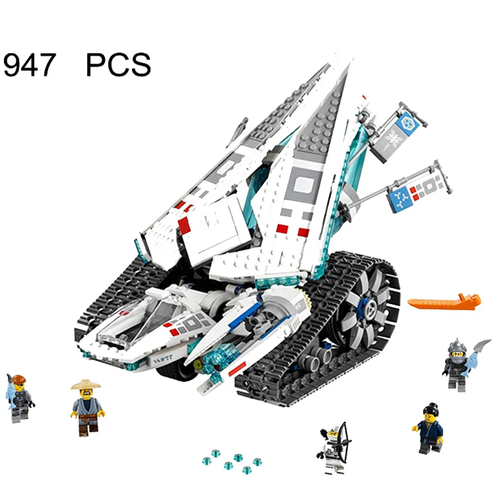 

2019 Ninja Ice Tank Battle Machine Mech Walker Model Compatible Ninjagoes 70616 Building BlocksTeenagers Toys Bricks Gift