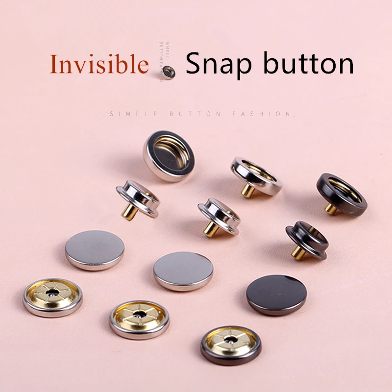 20sets Brass Snaps fasteners installation molds Sewing snaps tools Coat metal  snaps Jacket buttons Wallet buckle Metal Rivets - AliExpress