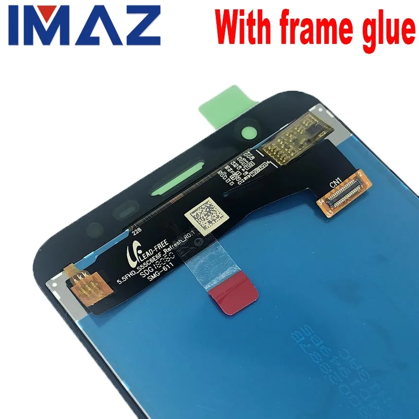 IMAZ ЖК-дисплей для samsung Galaxy J7 Prime 2 SM-G611 G611F/M ЖК-дисплей+ сенсорный экран дигитайзер сборка для J7p 2 lcd