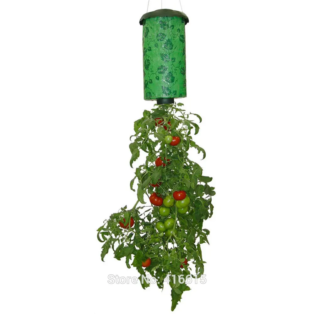 Home Yard Garden Tomato Planter Topsy Turvy Upside Down Upside-Down Plant Pot Gardening Planting Vegetable And Flower | Дом и сад