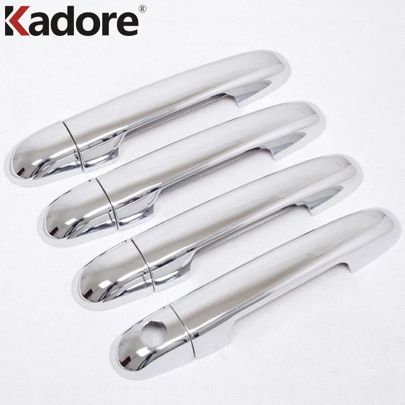 

For Hyundai Elantra 2007 2008 2009 2010 ABS Chrome External Door Handle Cover Trim Car Sticker Styling Exterior Accessories