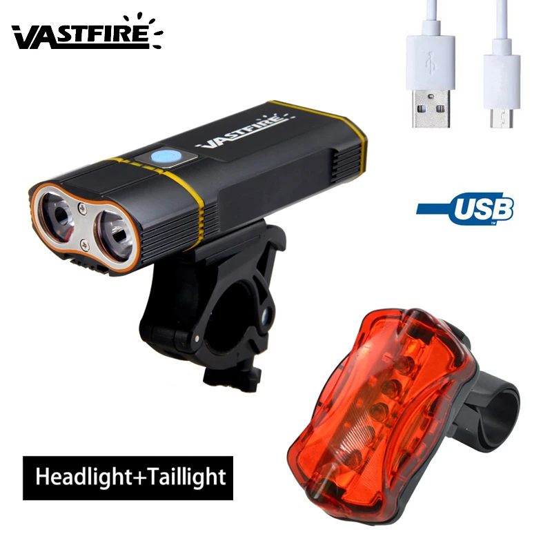 Clearance 6000LM Rechargeable Handlebar Bike Light 2X XM-L2 LED Front Bicycle Headlight with Built-in 6000 mAh Battery +Mount +Taillight 14 Clearance 6000LM Rechargeable Handlebar Bike Light 2X XM-L2 LED Front Bicycle Headlight with Built-in 6000 mAh Battery +Mount +Taillight 14