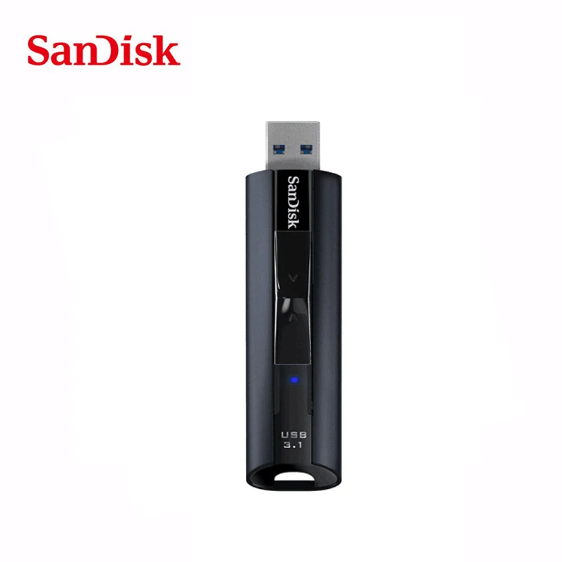 Двойной Флеш-накопитель SanDisk Extreme PRO USB3.1 128 ГБ USB флэш-накопитель CZ880 256 ГБ флэш-накопитель 420 МБ/с. usb 3,0 Pendrive Бизнес usb Стик