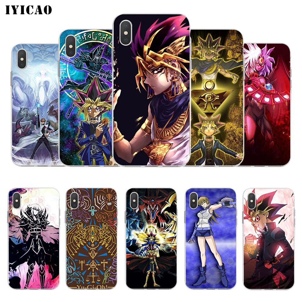IYICAO Yu Gi Oh! Мягкий силиконовый чехол для телефона Duel Monsters из ТПУ iPhone X XR XS MAX 6 6s 7 8 Plus 5