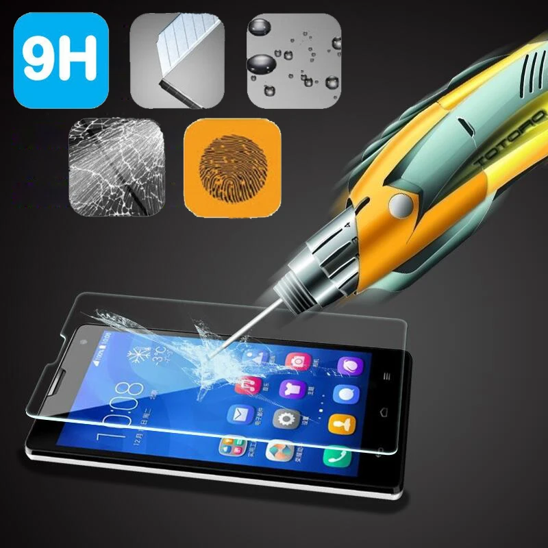 Y541 Y5C Чехол Премиум Закаленное стекло Защитная пленка для экрана Huawei Honor Bee Cristal