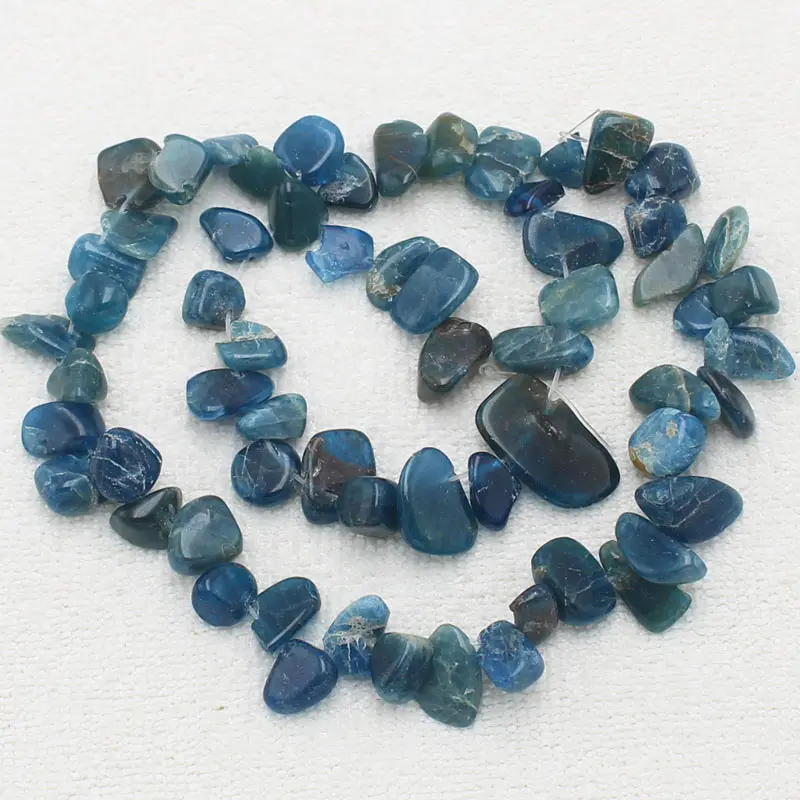 

Wholesale 2-14mm Natural Kyanite Side Hole Freeform Loose Beads 15"ese55, For Jewelry making, can mixed wholesale!