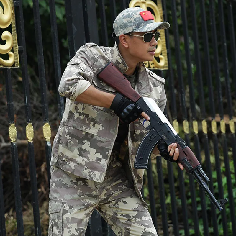 Outdoor Men's Cotton Military Combat Uniforms Sports Hiking Sets Hunting Camouflage Ghillie Suit Army Tactical Training Uniforms Outdoor Men's Cotton Military Combat Uniforms Sports Hiking Sets Hunting Camouflage Ghillie Suit Army Tactical Training Uniforms