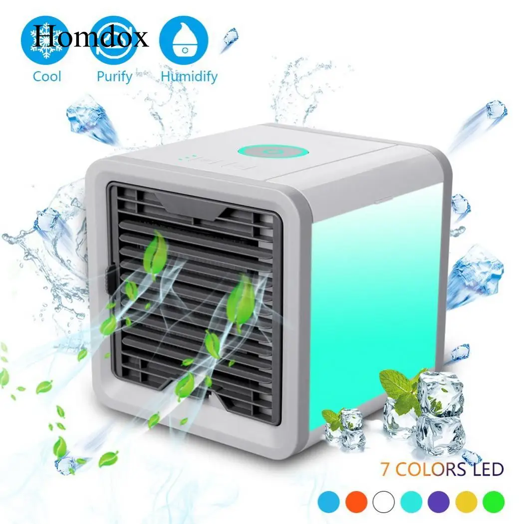 

375ml low medium LED Dormitory etc Office and high Fan Mini Cable Lights Dormitory Cooler Air Humidifier USB Office Home