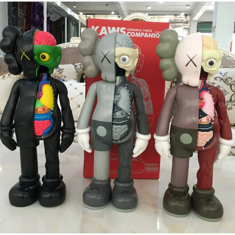 

Fondlecare 37CM 16inch KAWS Dissected Companion Action Figures Toys For Children Original Fake Toy Y34
