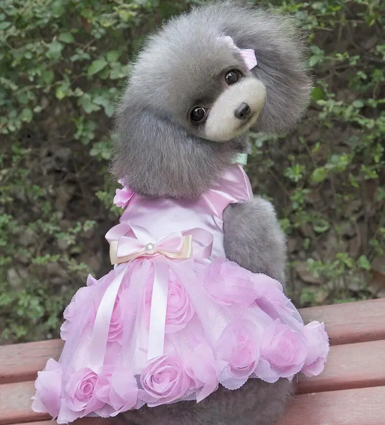 Pet Dog Party Dress Puppy Decoration Princess Dogs Wedding Pet Dog Party Dress Puppy Decoration Princess Dogs Wedding Dresses Tutu Skirt Costume Supplies Xs S M L Xl In From Home