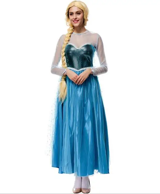 Princess Anna Elsa Queen Girls font b anime b font font b cosplay b font mermaid