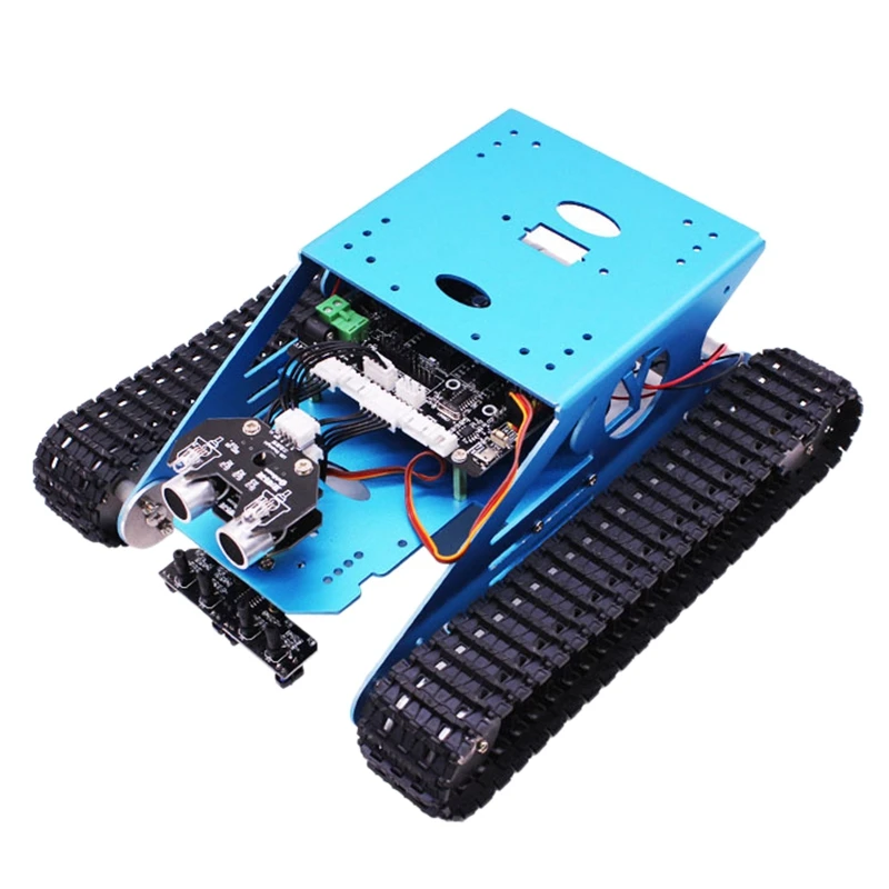 Robot Car Tank Kit For Arduino Programmable Smart Tank Chassis Robot Vehicle, Smart Learning& Stem Kids Educational Toy Super